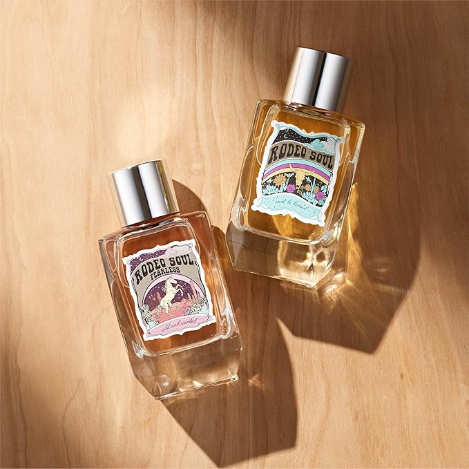 Rodeo Soul Fearless by Tru Western, 3.4oz, Women's Perfume with scents of Ruby Cactus Chocolate, Cocoa Butter, and Sugar Crystals, Fearless, Bold, and Wild