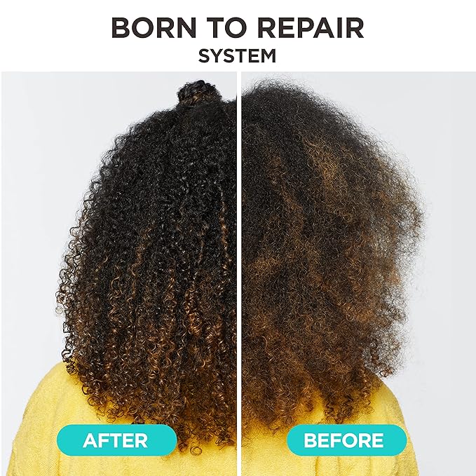 Carol's Daughter Born To Repair Nourishing Conditioner, Sulfate-Free Hair Care for Curly Hair with Shea Butter, 11 Fl Oz