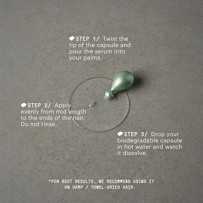 Remilia Hair | Keratin Hair Capsules with Pro-Vitamin B5 – Nourishing Leave-In Hair Serum for Smoothness, Shine & Hydration – 30 Softgel Capsules