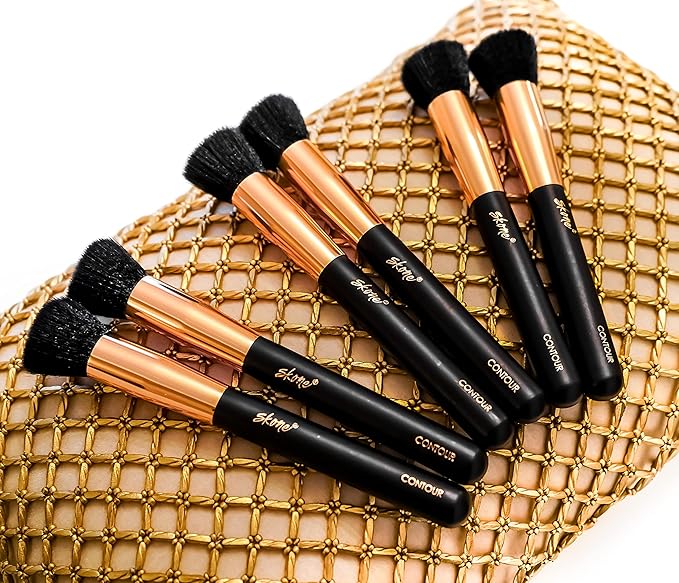 Skone Contour Brush - Easily Achieve Professional Flawless Sculptured And Defined Results Top Makeup Artists' Are Raving About Skone's Quality Brushes