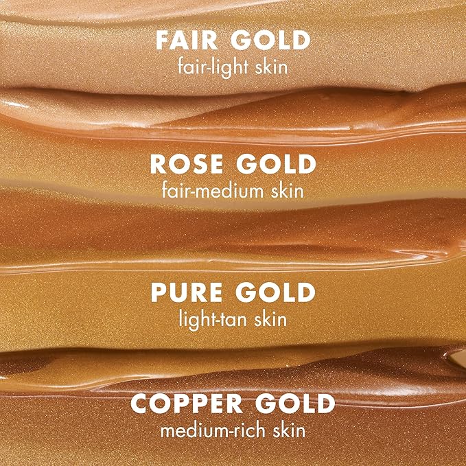 e.l.f. SKIN Bronzing Drops, Liquid Bronzer For Face & Skin, Creates A Sun-Kissed Glow, Infused With Vitamin E, Vegan & Cruelty-Free, Pure Gold