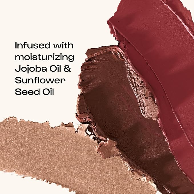 Alleyoop Stack The Odds - Stackable Makeup Palette - Cream Blush, Contour, Bronzer & Highlighter Blendable Cream Make up Palette - Natural, Glowy Finish - Makeup Stacks for Travel, Cocktail Hour