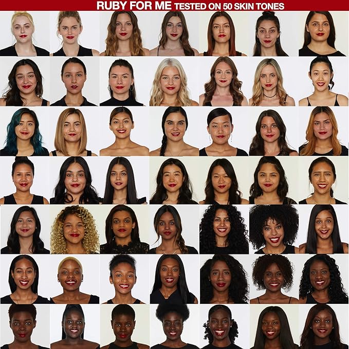 Maybelline Color Sensational Made for All Lipstick, Crisp Lip Color & Hydrating Formula, Ruby For Me, Red, 1 Count