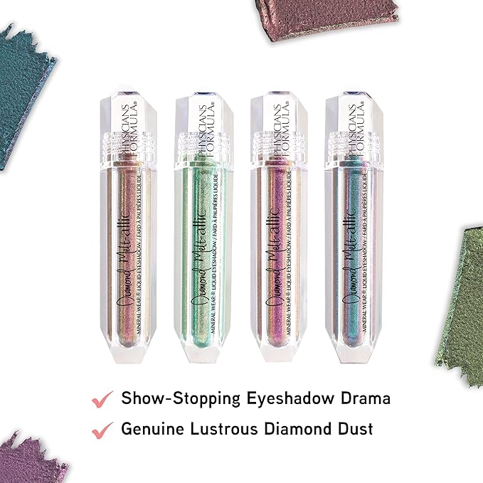 Cream Eyeshadow By Physicians Formula Mineral Wear Diamond Metallic Liquid Eyeshadow Shimmer Bronze Brilliance