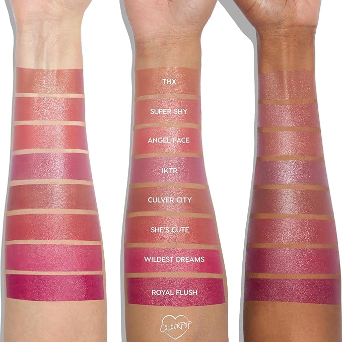 ColourPop Weightless Liquid Blush - Hydrating, Liquid Blush for Cheeks - Glowy Summer Makeup with Hyaluronic Acid for a Healthy Glow - Designed with a Doe Foot Applicator - Royal Flush (0.30 oz)