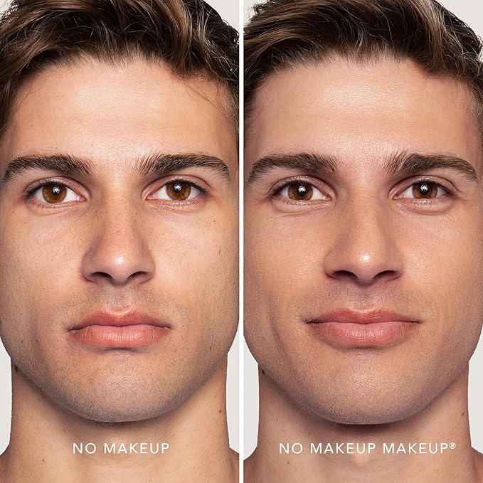 Foundation by No Makeup Makeup | Conceal & Correct with Long-Lasting, Buildable Formula & Lightweight Soft Finish | Cruelty-Free, Vegan, Fragrance-Free | Medium