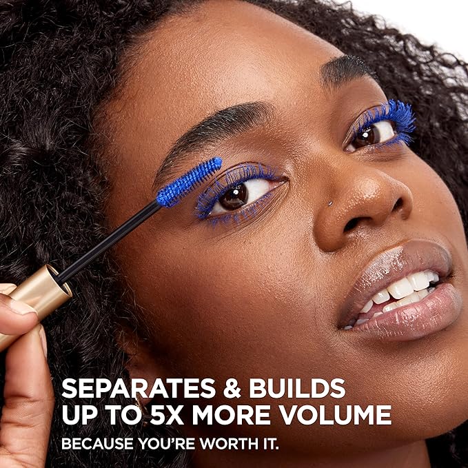 L’Oreal Paris Makeup Voluminous Original Volume Building Mascara, Cobalt Blue, 0.26 fl; oz.