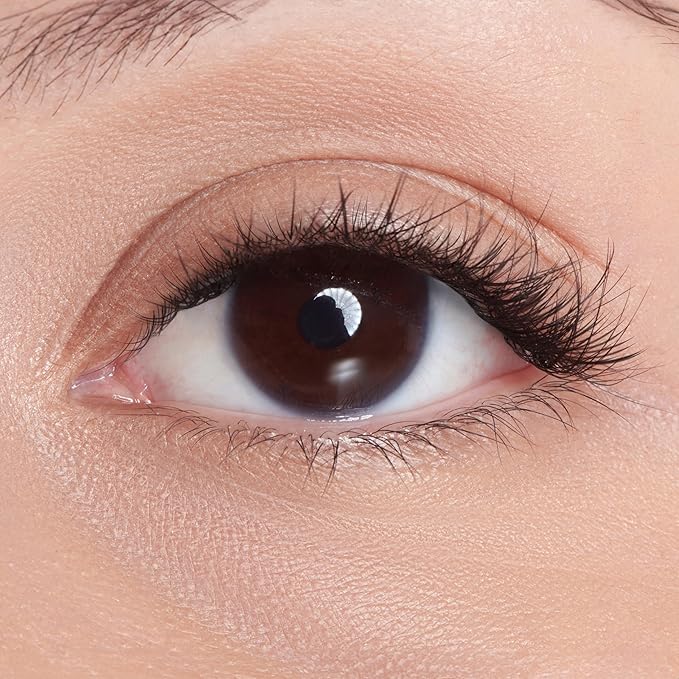 KISS imPRESS Falsies Long Lasting Self Adhesive Eyelashes, ‘Demi Edgy’, 5 Day Extended Wear, 24 Natural Volume Lash Clusters (5,6,8,10,12, & 14mm), Precision Non-Stick Applicator