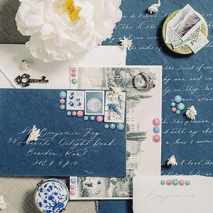 975Pcs Face Gems Hair Gems, Self-Adhesive Face Jewels Eye Jewels Rhinestones 3/4/5/6 mm DIY Face Gems Stick on, Hair Body Rhinestones Gems Crystals Pearls for Face Makeup, Crafts (gem_Aurora)