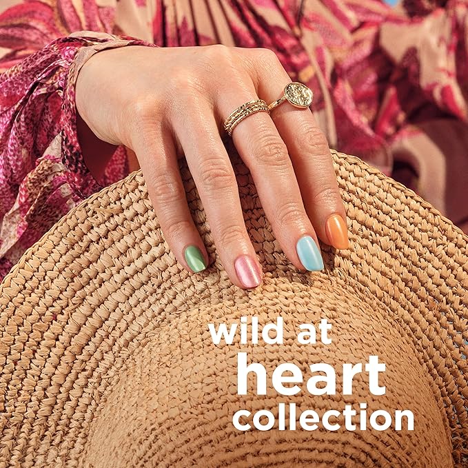 Sally Hansen Miracle Gel™, On The Horizon, Long Lasting, Gel-Like Formula, No UV Lamp Needed, Orange Nail Polish