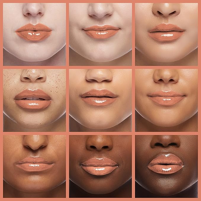 wet n wild Mega Last High-Shine Lipstick Lip Color, Infused with Seed Oils For a Nourishing High-Shine,Buildable & Blendable Creamy Color,Cruelty-Free & Vegan - Peach Please