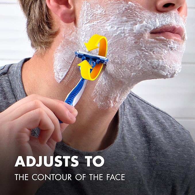 Gillette SkinGuard Razors for Men, Gillette Razor, 4 Count