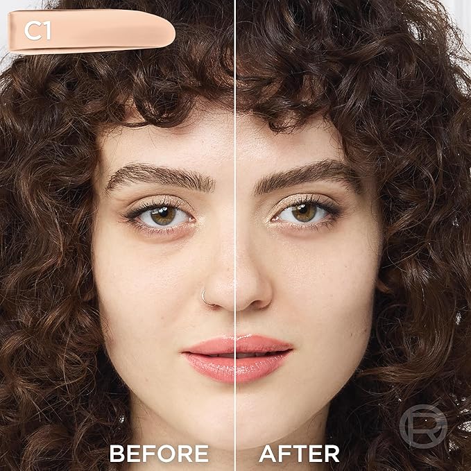 L'Oreal Paris True Match Super-Blendable Foundation, Medium Coverage Liquid Foundation Makeup, C1, Light, 1 Fl Oz