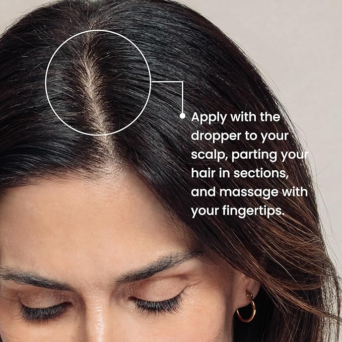 The Spa Dr. Hair Serum - Clean Hair Thickening Serum with Red Clover and Pea Sprout Extracts and Peptides - 1.5 Fl. Oz.