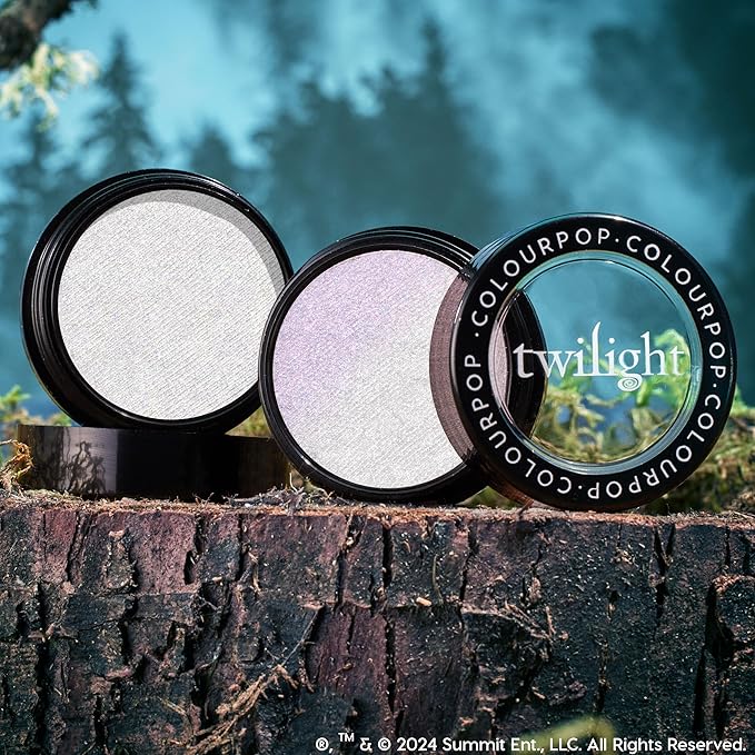 ColourPop x Twilight Super Shock Highlighter Makeup - High-Pigment, Crème-Powder Face Makeup - Buildable & Blendable Formula with a Unique Bouncy Texture - Meadow (0.15 oz)