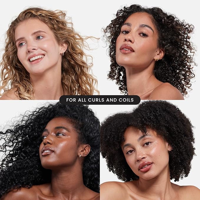 Tangle Teezer Ultimate Detangler Curly Hair Brush, Dry & Wet Hairbrush, Reduces Frizz & Breakage, for Curly to Coily, 3C to 4C Hair Types, Large, Yellow Daffodil