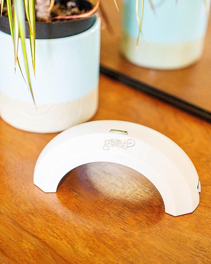 Gelish Pro 45 Mini LED Light – Professional Nail Lamp, Gel Light, Nail Dryer for Gel Polish, Fast Drying, Compact & Portable LED Light for Home & Salon Use