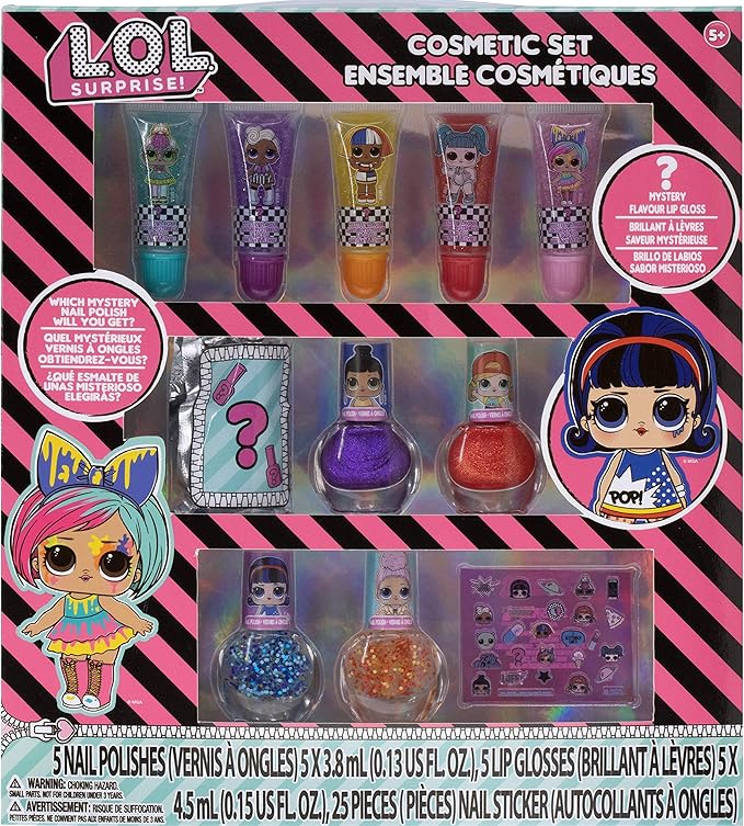 LOL Surprise Townley Girl 11 Pcs Sparkly Cosmetic