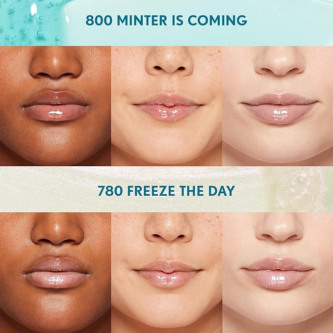 COVERGIRL Clean Fresh Yummy Gloss Plumper Bite-Sized Minis Kit - Minter is Coming & Freeze the Day