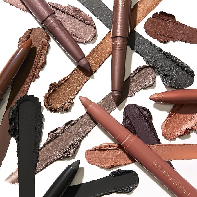 LAURA GELLER NEW YORK Kajal Longwear Kohl Eyeliner Pencil with Caffeine, Smooth & Blendable Makeup, Smokey Quartz