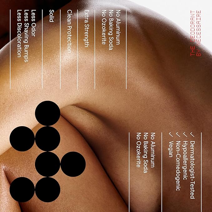 Nécessaire The Deodorant Santal | Aluminum Free Deodorant For Women & Men. Extra Strength Treatment with Mandelic Acid. Free of Baking Soda, Ozokerite & Silicones (75 g/2.5 oz)