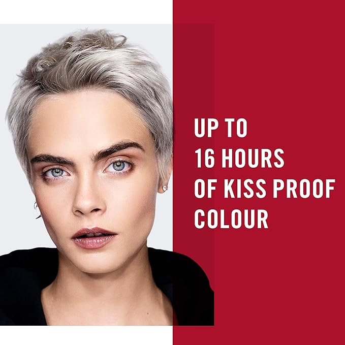 Rimmel London Provocalips 16hr Kiss-Proof Lip Color - Two-Step Liquid Lipstick to Lock in Color and Shine - 420 Berry Seductive, .14 fl.oz.