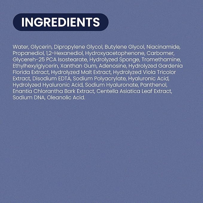 PDRN Spicule Ampoule 1.69 fl oz, Pore-Tightening Serum with 1000ppm Spicules, Centella & Hyaluronic Acid for Sensitive & Acne-Prone Skin | Home Derma Care Treatment, K-beauty Skincare