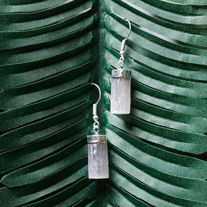 AYANA Healing Crystal Earrings for Women - Handmade Drop Earrings with Ethically Sourced Authentic Gemstones | Birthstone Jewelry for Women Trendy