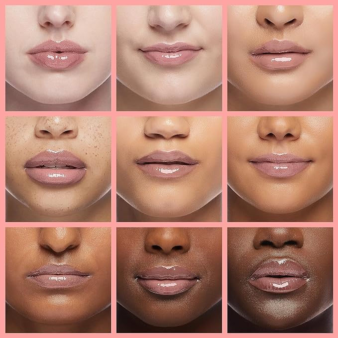 Lawless Forget the Filler Lip Plumping Line Smoothing Gloss - Cherry Vanilla - Premium Volumizing Lip Gloss with Natural Ingredients Designed to Plump, Firm, and Hydrate Lips 0.11 oz