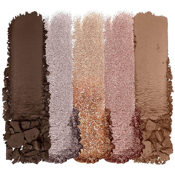 wet n wild Color Icon Eyeshadow Makeup 5 Pan Palette, Matte, Shimmer, Metallic, Long Wearing, Rich Buttery Pigment, Cruelty Free - Camo-flaunt