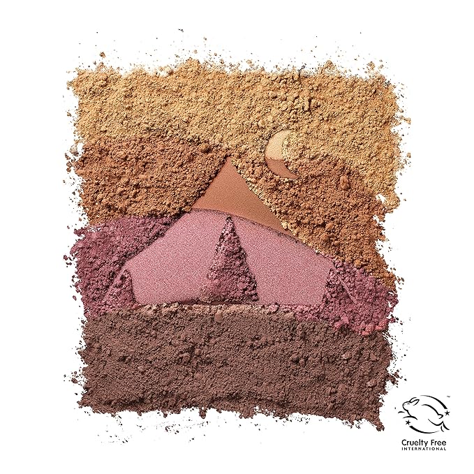 COVERGIRL Trunaked Quad Eyeshadow Palette, Glamping, Desert Glamping, 0.06 Ounce (Pack of 2)