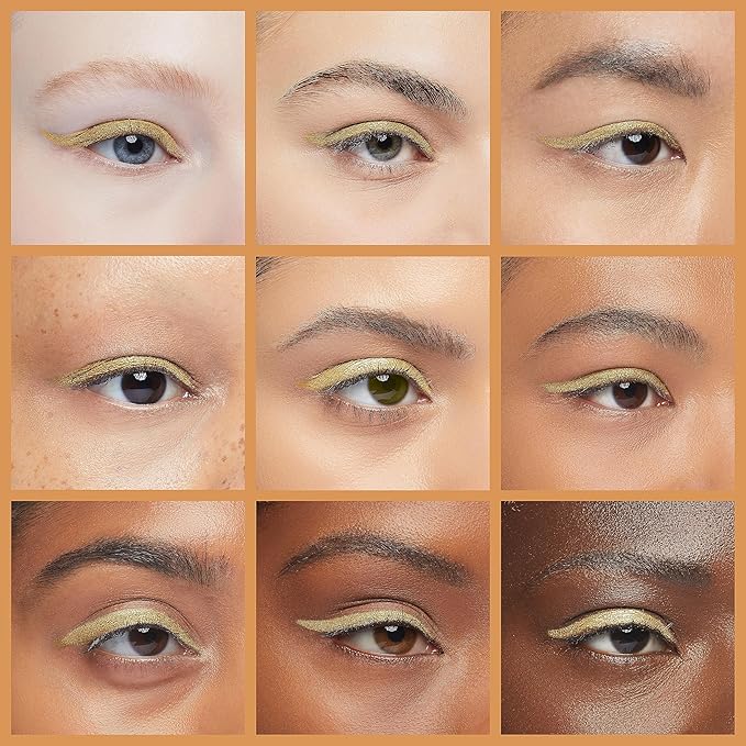 Julep When Pencil Met Gel Sharpenable Multi-Use Longwear Eyeliner Pencil - Sunset Gold Shimmer - Transfer-Proof - High Performance Liner