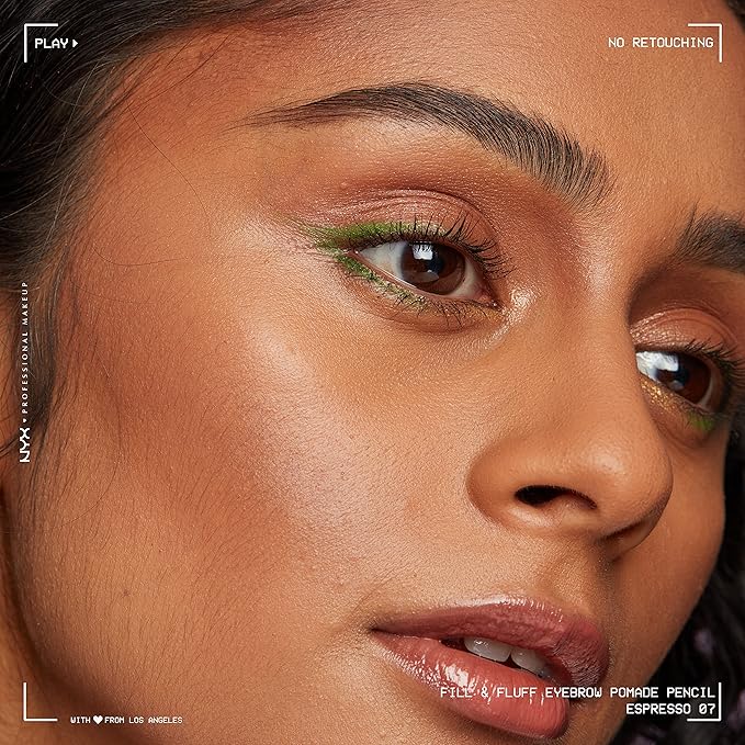 NYX PROFESSIONAL MAKEUP Fill & Fluff Eyebrow Pomade Pencil - Espresso (Pack Of 2)