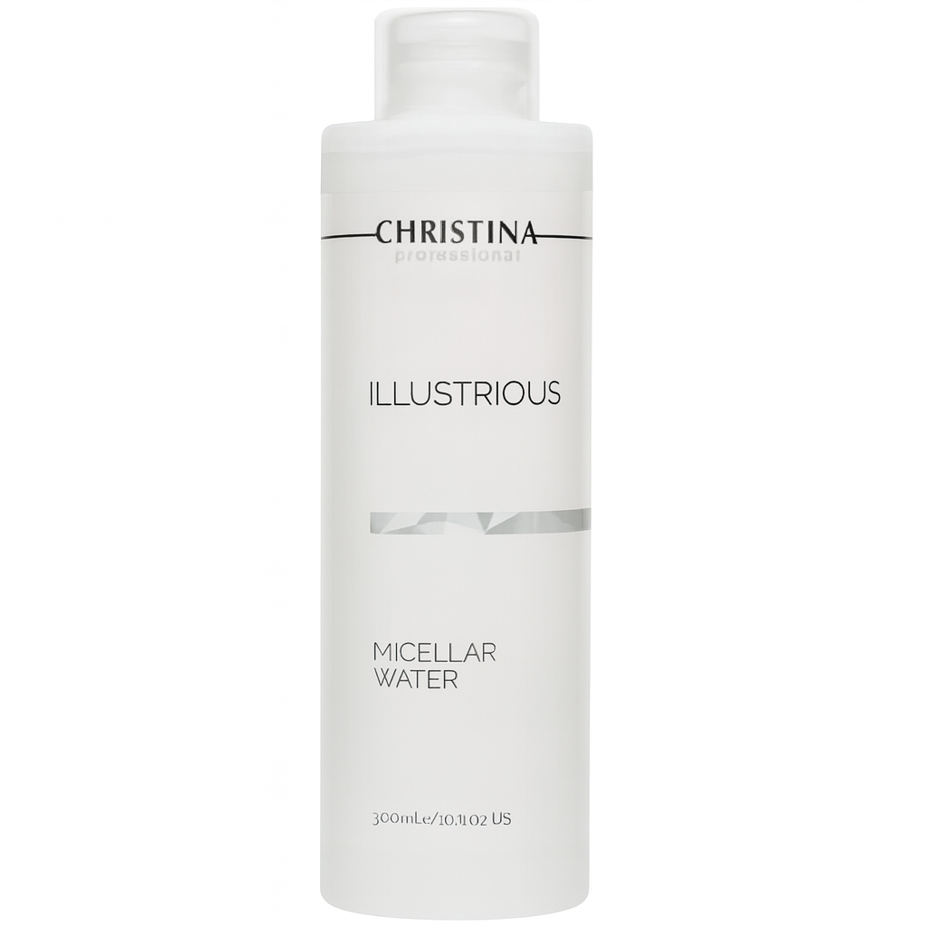 -CHRISTINA- Illustrious Hydrating Micellar Water | Facial Cleanser & Makeup Remover with Aloe Vera for Effortless Cleansing and Moisturizing Effect | Suitable for All Skin Types 300ml