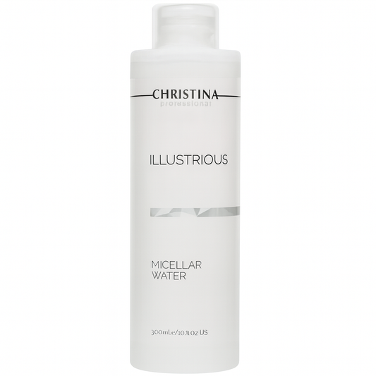 -CHRISTINA- Illustrious Hydrating Micellar Water | Facial Cleanser & Makeup Remover with Aloe Vera for Effortless Cleansing and Moisturizing Effect | Suitable for All Skin Types 300ml