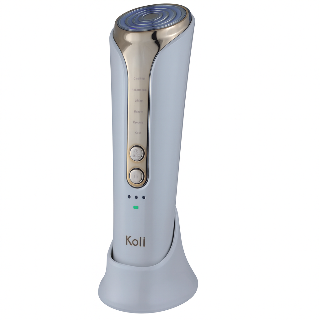 Skin Firming Facial Device, 6-in-1 Beauty Device for Home Use, 5-Level Skin Rejuvenation and Toning Tool for a Radiant Glow