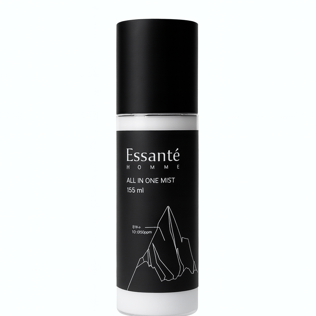 ESSANTÉ Hot Spring All-in-One Facial Mist, 3-in-1 Toner, Lotion & Essence, Deep Hydration & Soothing, Non-Sticky, Ultra-Fine Spray 5.24 fl oz
