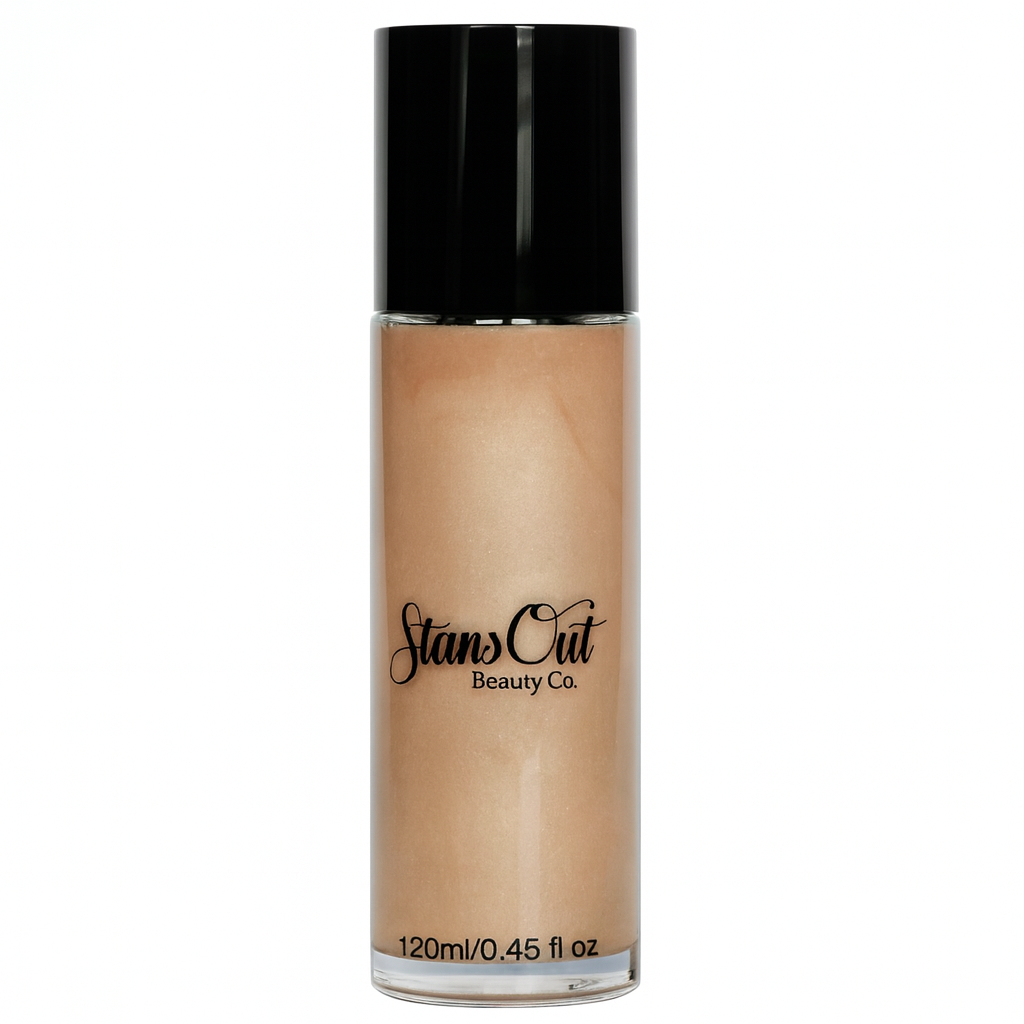 StansOut Beauty Co Bridal Glow Setting Spray | Dewy Illuminating Face Mist Fixing Spray for Makeup Finish | Long-Lasting Makeup Setting Spray for Face Paint, Dewy Finish, and Mature Skin 120ml