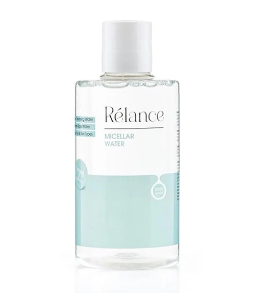Relance Micellar Water, Vegan Rose Water Cleanser, GMP Certified, 200ml